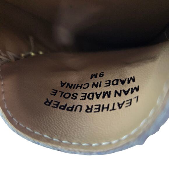 Ann Taylor Loafer Lot Size 9 Tan White Slip On Driving Moccasin Bow - Picture 4 of 6